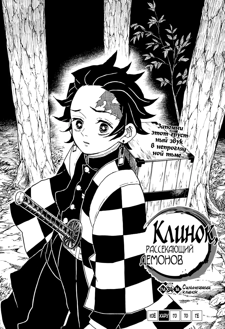 Клинок, рассекающий демонов — Глава 34, страница 1