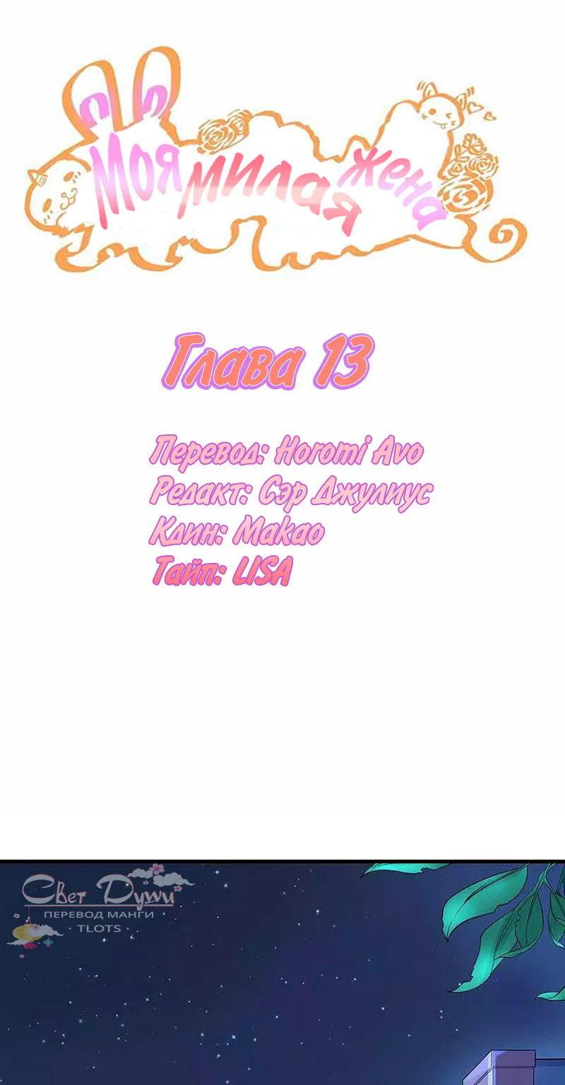 Моя милая жена — Глава 13, страница 1