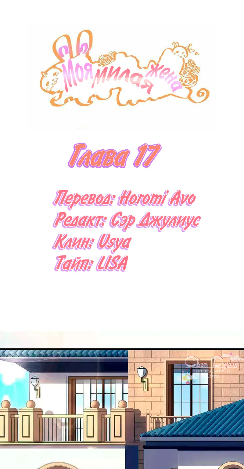 Моя милая жена — Глава 17, страница 1