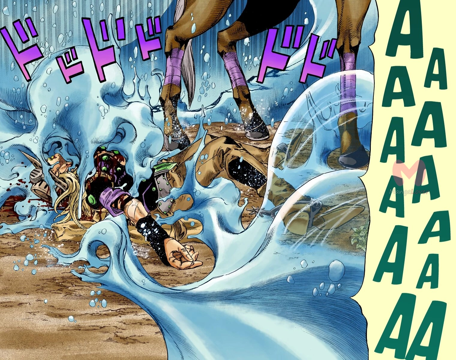 Невероятные приключения ДжоДжо. Часть 7: Гонка «Стальной шар — Глава 84, страница 31